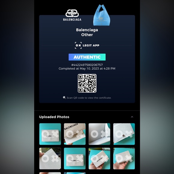 SALE ❤️FINAL SALE💐BALENCIAGA tri-fold wallet 🌸 - Picture 9 of 9